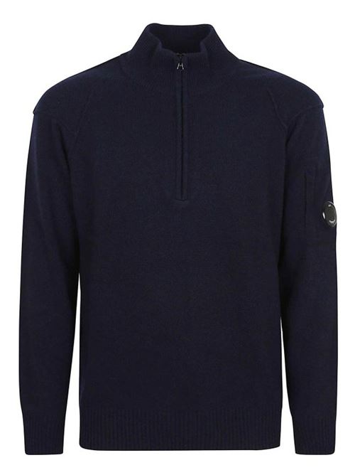 KNITWEAR - POLO COLLAR C.P.COMPANY | RFCMKN709A110149A888  TOTAL ECLIPSE